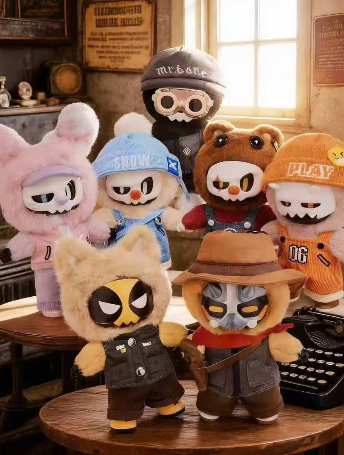 MR.BONE Buddies Plush Series Blind Box