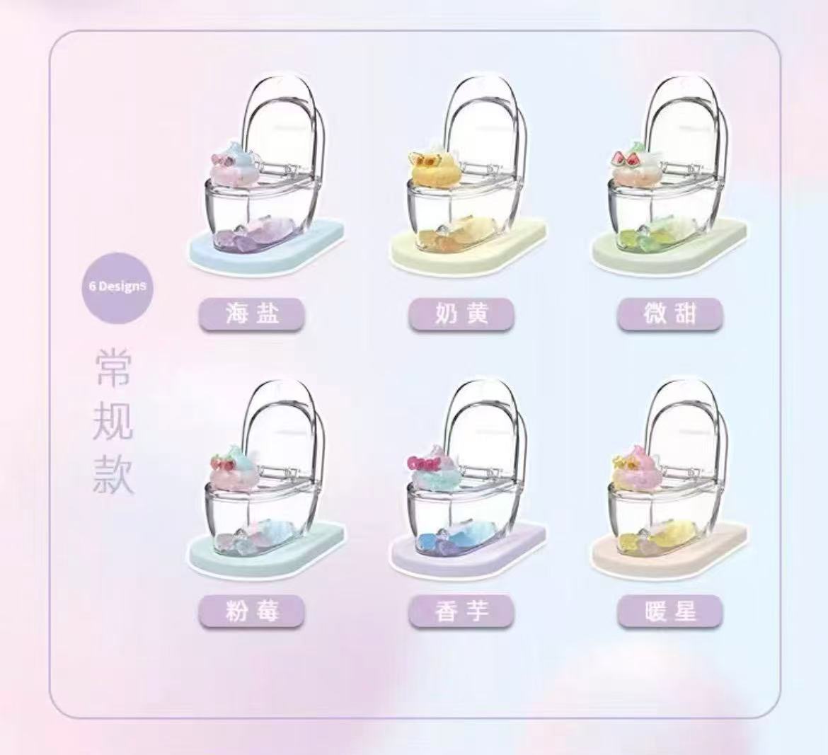 Emmm-kun Toilet Holder III Shine Series Blind Boxes Handmade Blind Boxes