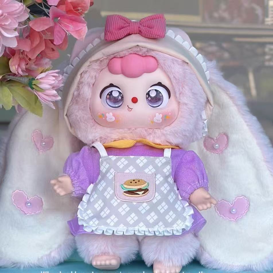 DOUBAO 400% Disappearing Burger Plush Series Blind Box(Upgraded Version)