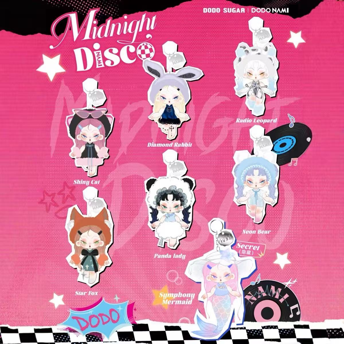 DODO NAMI Midnight Disco Figure Series Blind Box【DODO Sugar】