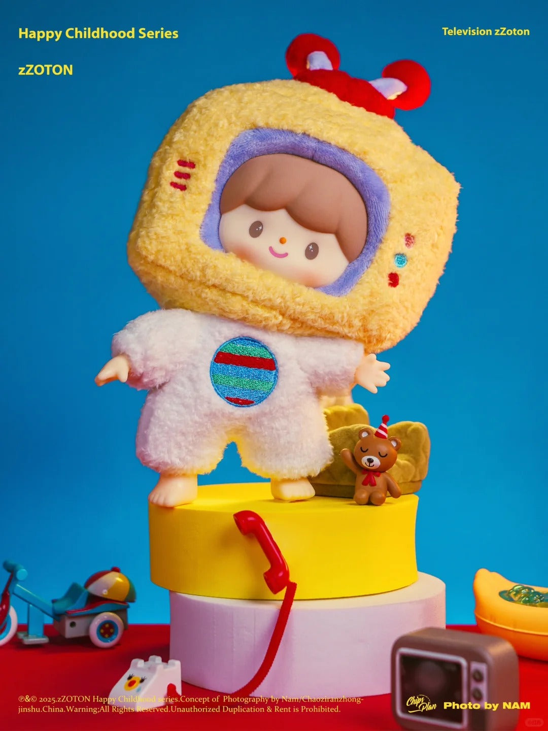 zZoton-Childhood Time Machine Series Vinyl Plush Blind Boxes