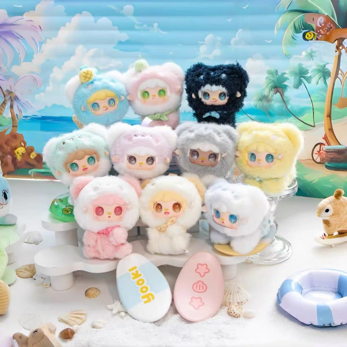 Yooki Summer Series V2 Plush Blind Box - Chill Summer