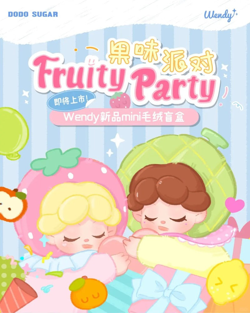 WENDY Fruity Party Collection Plush Pendant Blind Box