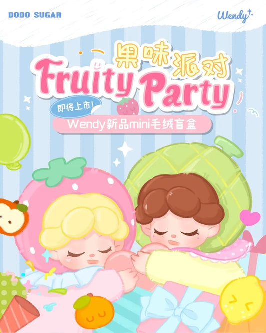 WENDY Fruity Party Collection Plush Pendant Blind Box