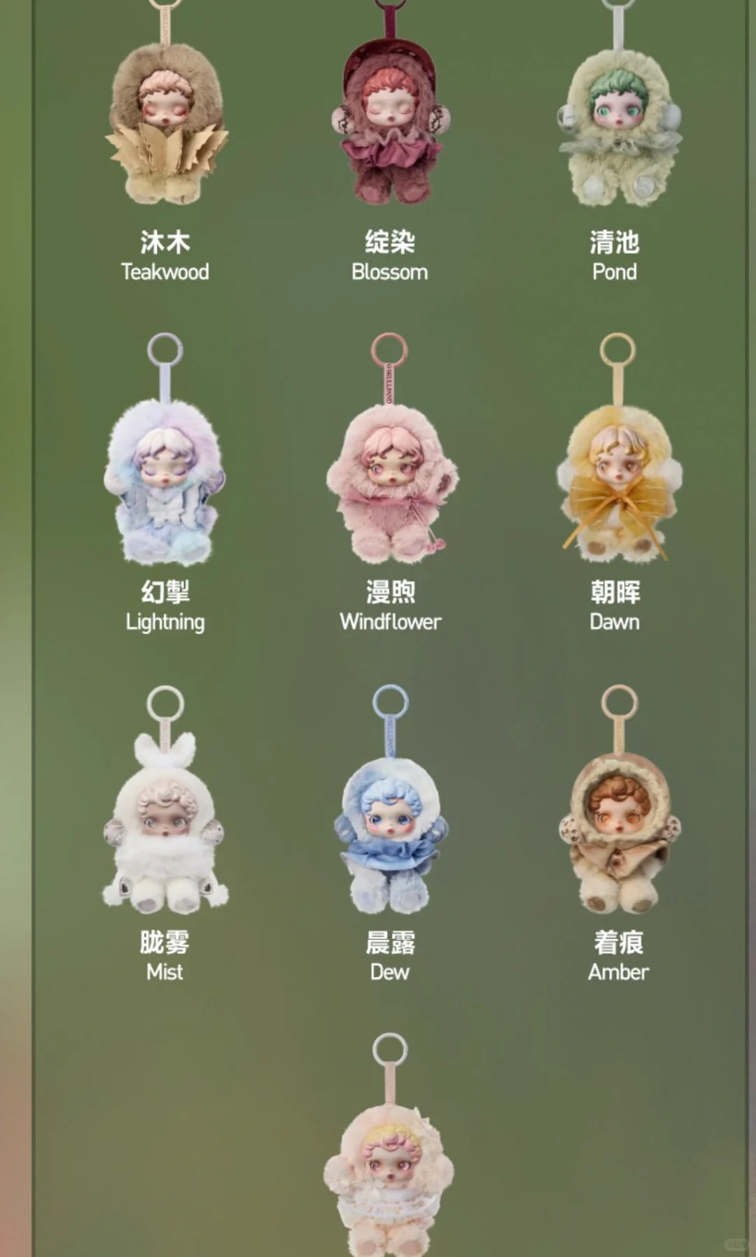 SKULLPANDA L'impressionnisme Series Plush Doll Blind Box