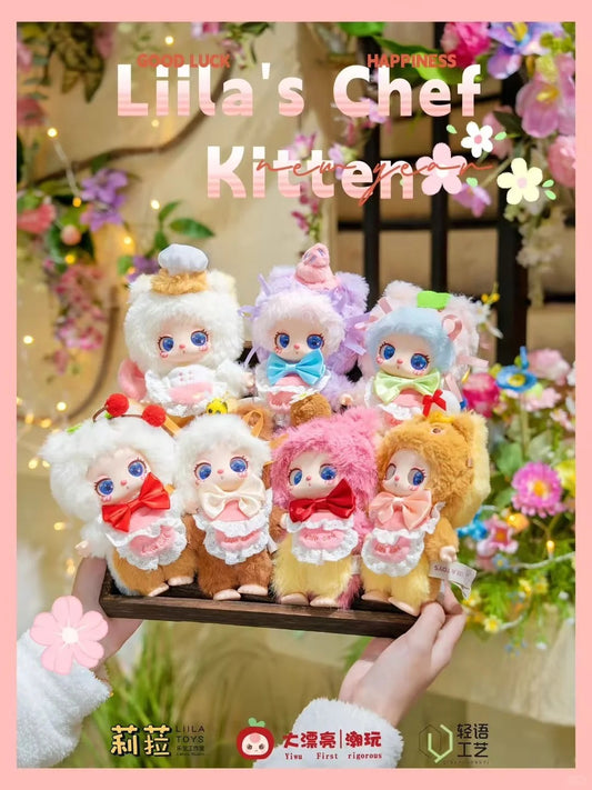Liila's Chef Kitten Series-V4 Plush Blind Box【BB3】