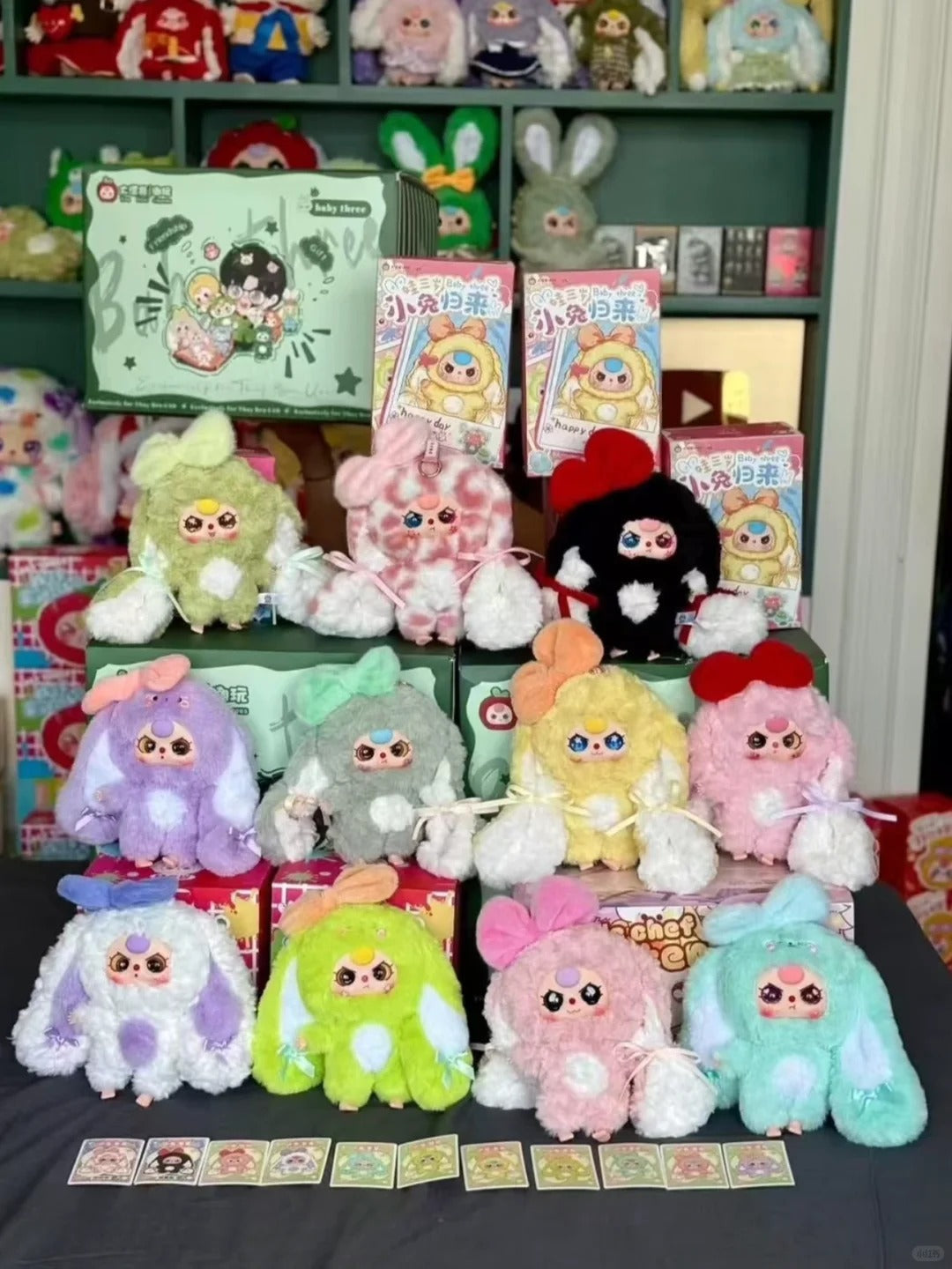 Baby Three-Bunny Return Series Plush Blind Box【BB3】