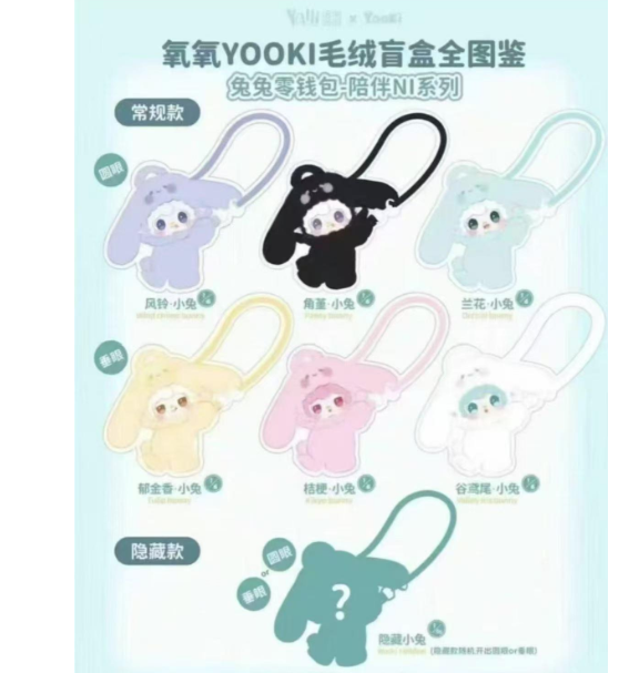 yooki-V8 “Accompany You” coin purse blind box
