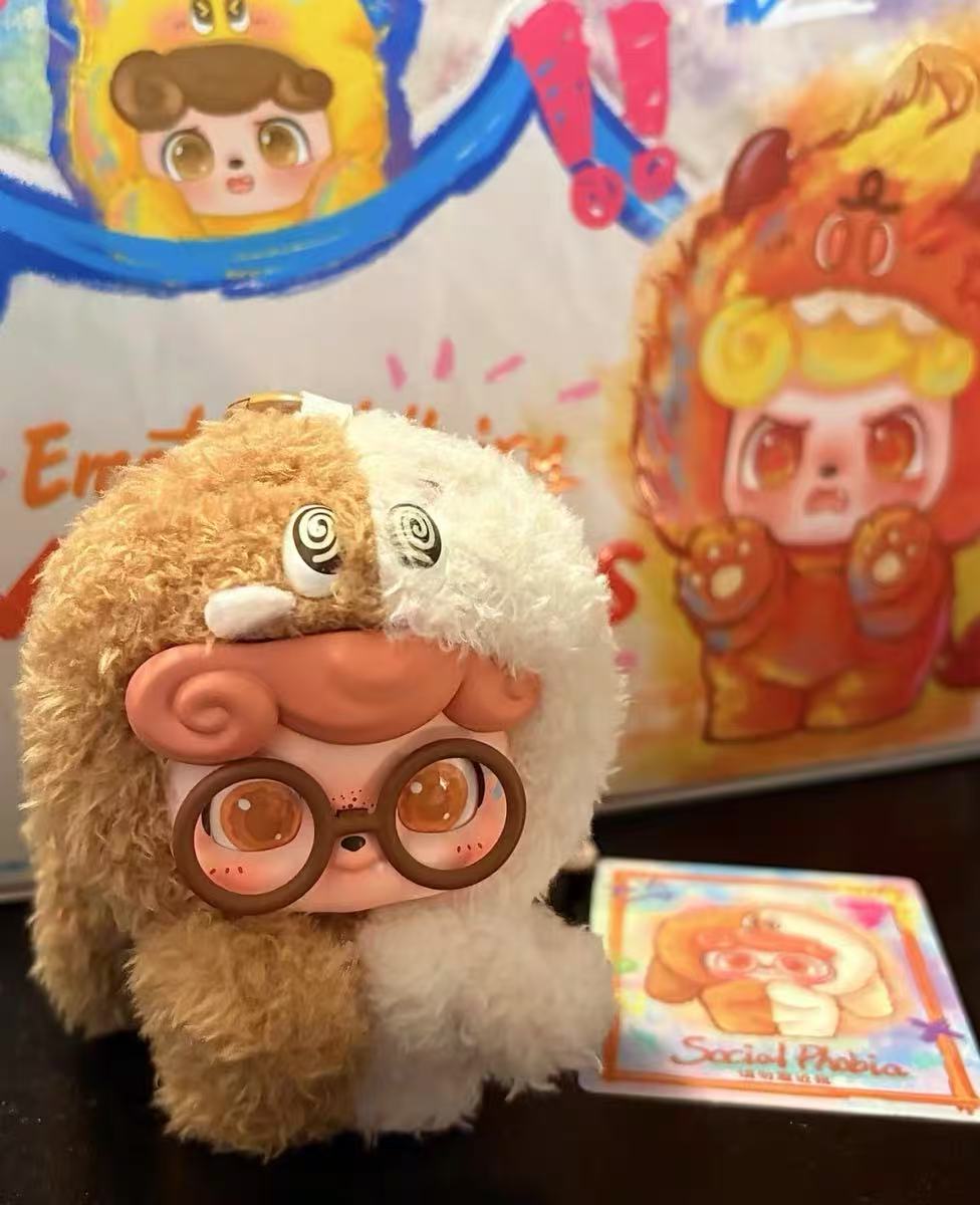 JOYTOYS Q Kid iEmotions Furry Monster Plush Blind Box