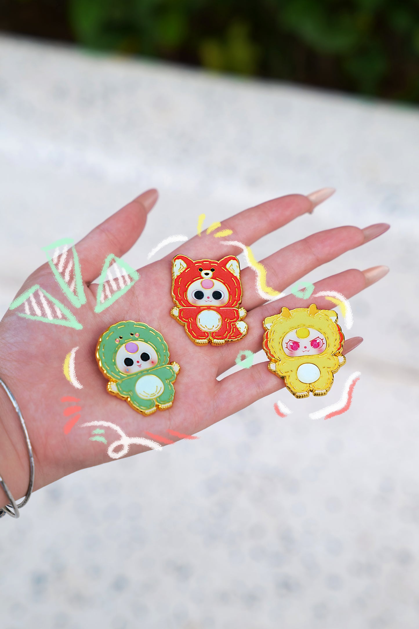 Baby 3 Years Badge - Numbered Blind Boxes