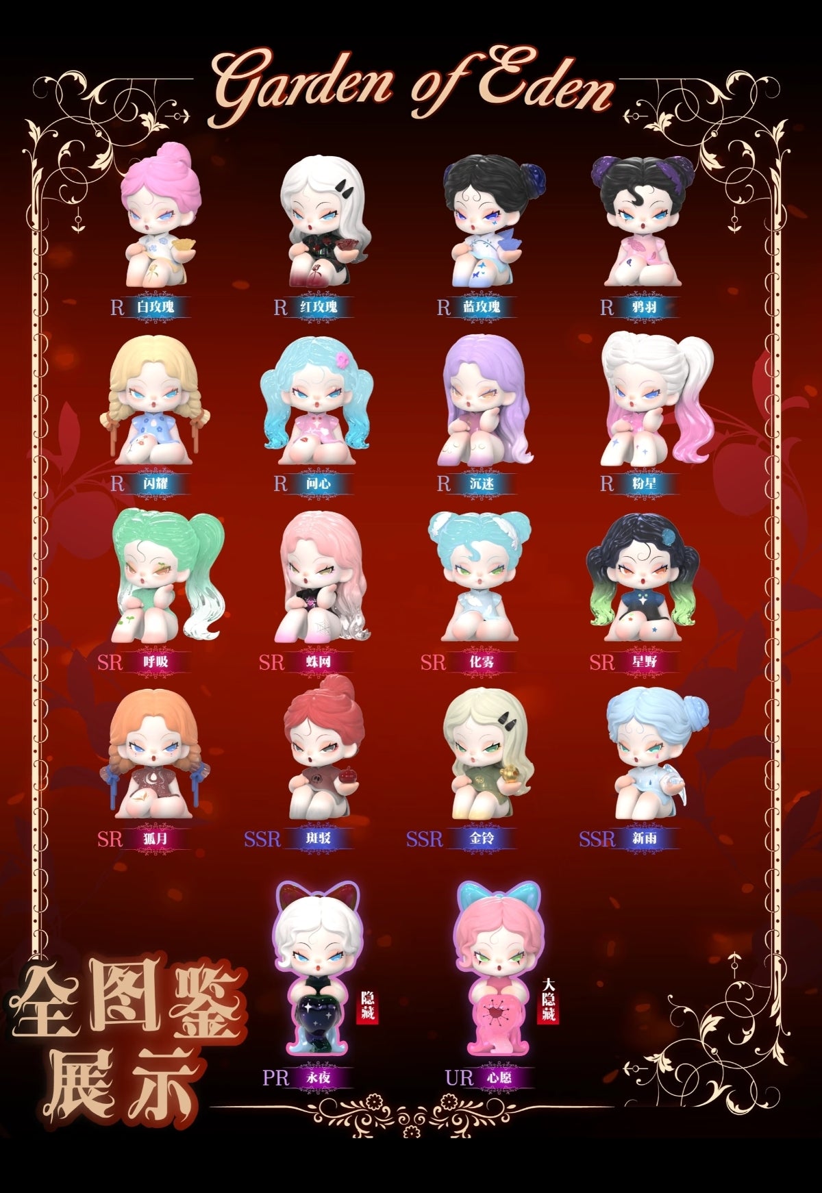 DODO NAMI Garden of Eden Series Mini Blind Box