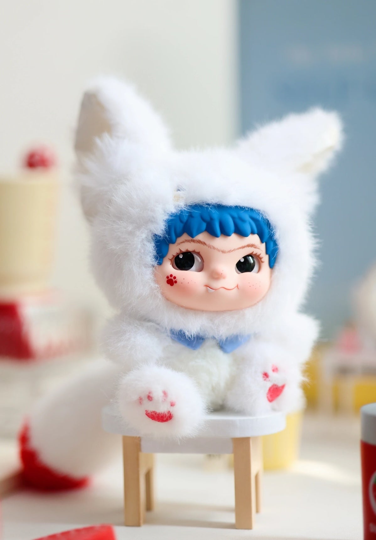 wakuku2  fox fox rabbit rabbit trick or treat diary plush series tide play blind box