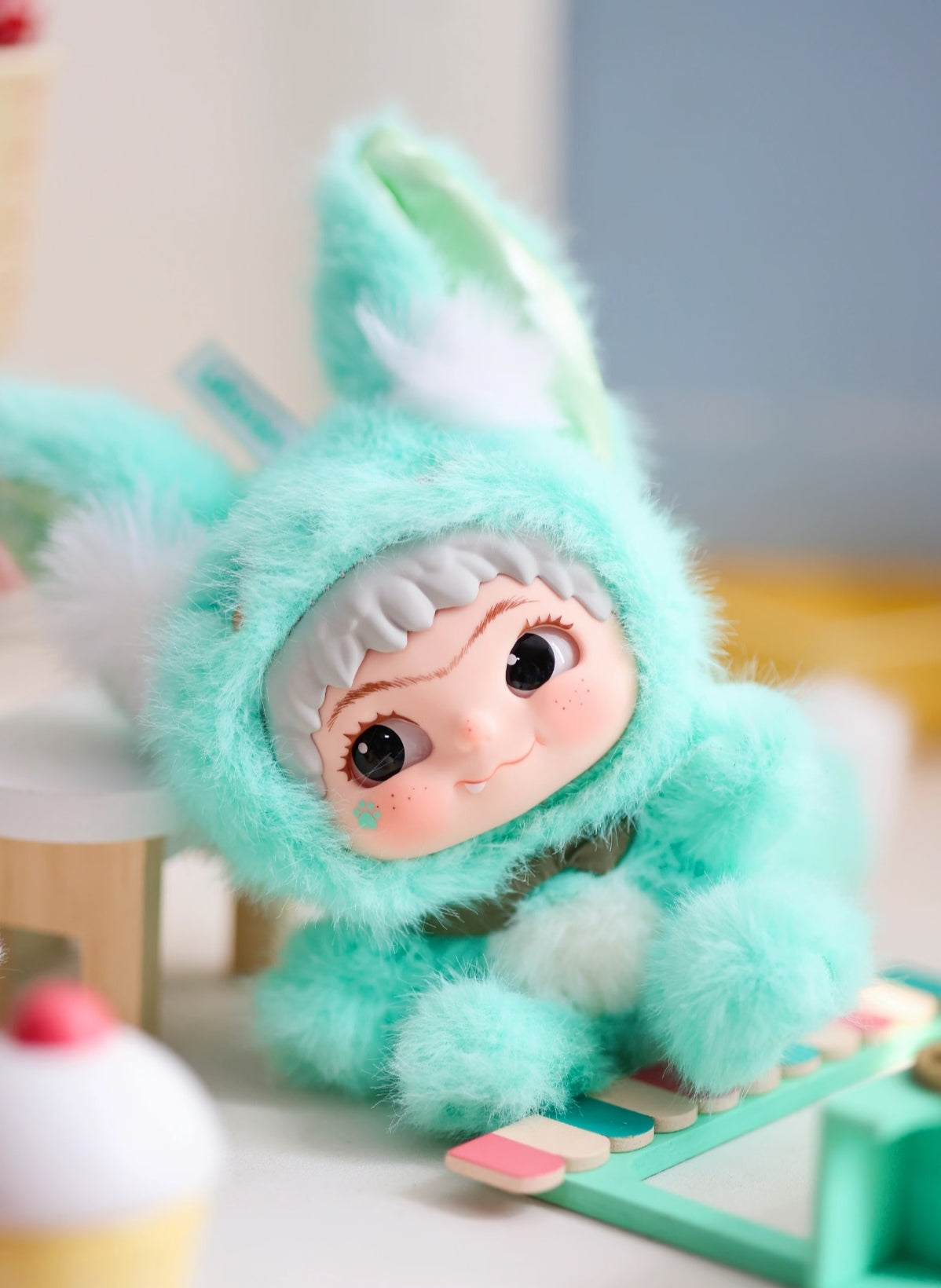 wakuku2  fox fox rabbit rabbit trick or treat diary plush series tide play blind box