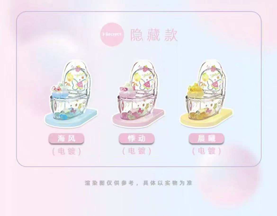 Emmm-kun Toilet Holder III Shine Series Blind Boxes Handmade Blind Boxes