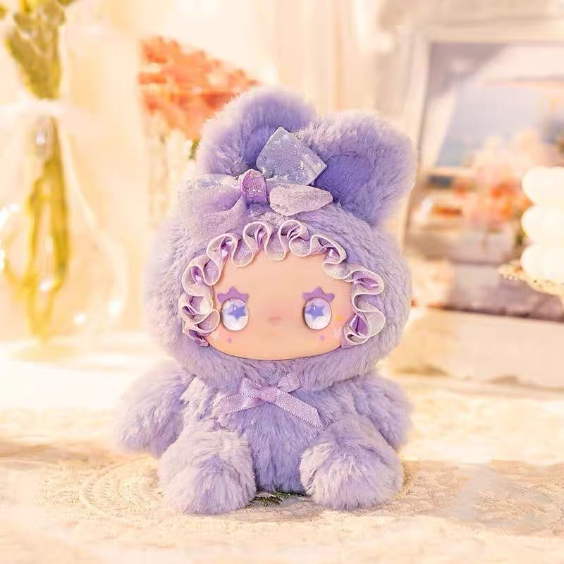 LOVELY EMMA Rabbit Union Series Blind Box Vinyl Face Plush Doll Blind Box