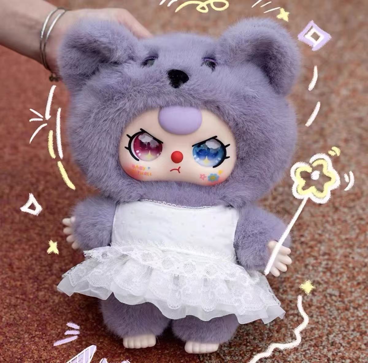 Baby Three 400% V3 Plush toy doll blind box