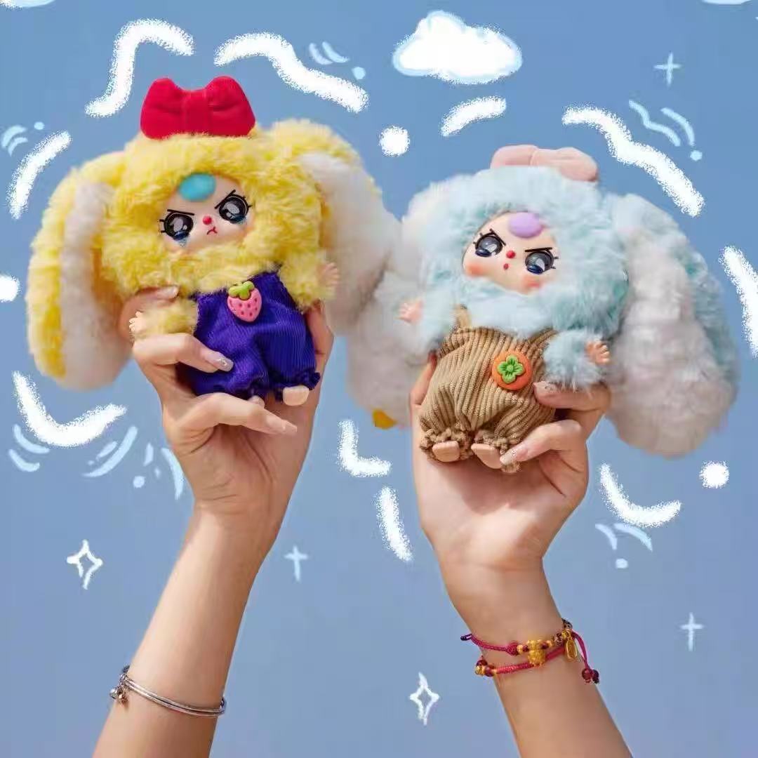 Baby Three Macaron Little Cute Bunny Series-V2 Plush Dolls Blind Box【BB3】