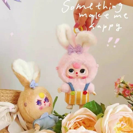 Baby Three Macaron Rabbit Series-V1 Plush Blind Box【BB3】
