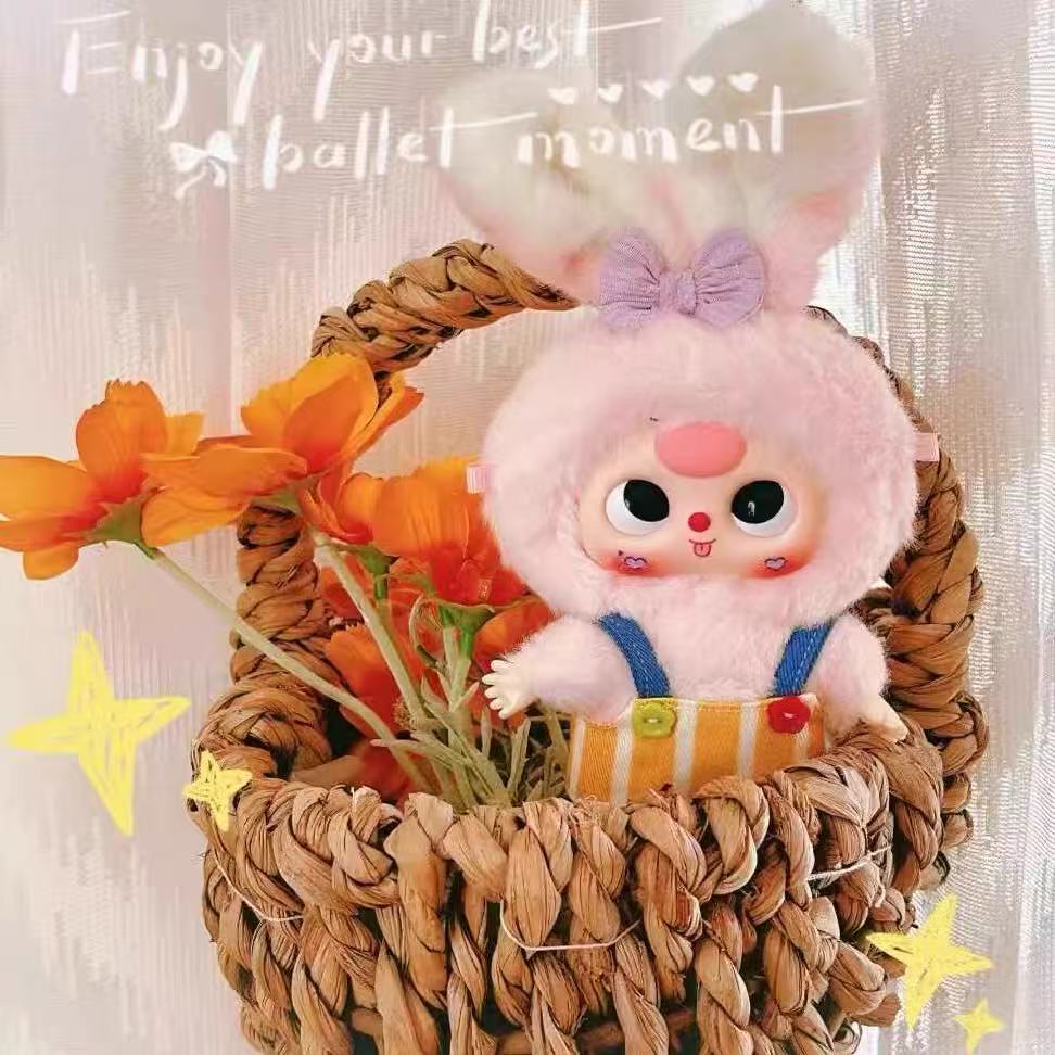 Baby Three Macaron Rabbit Series-V1 Plush Blind Box【BB3】