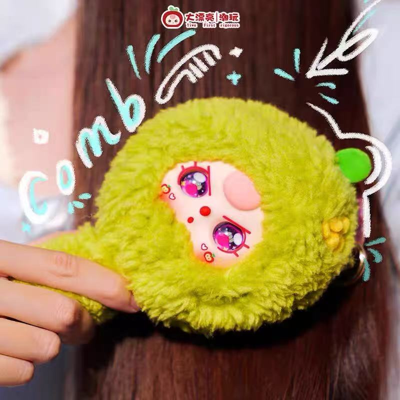 Baby Three Brush Your Hair Plush toy doll/comb/hairbrush