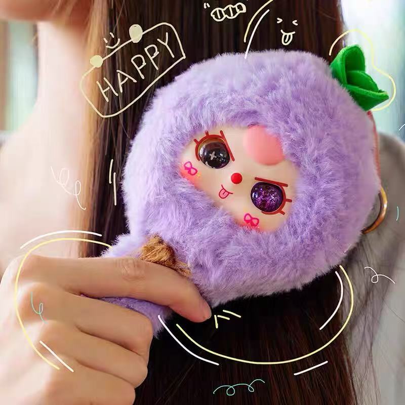 Baby Three Brush Your Hair Plush toy doll/comb/hairbrush