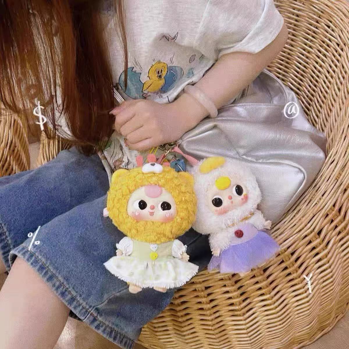 Baby Three Fairy Tale Kindergarten Plush Pendant Series Blind Box