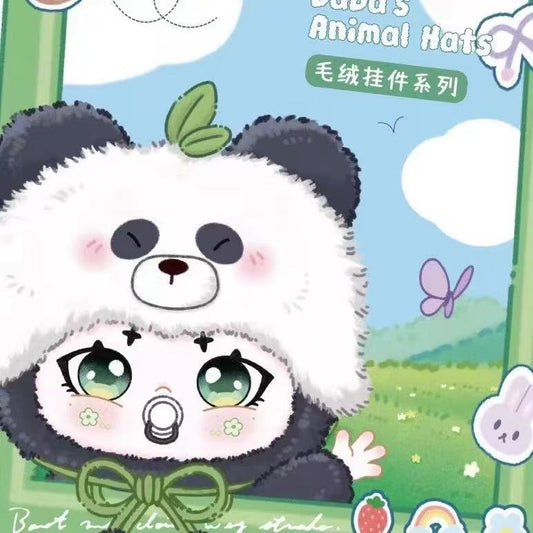 Dada's animal hats plush toy doll