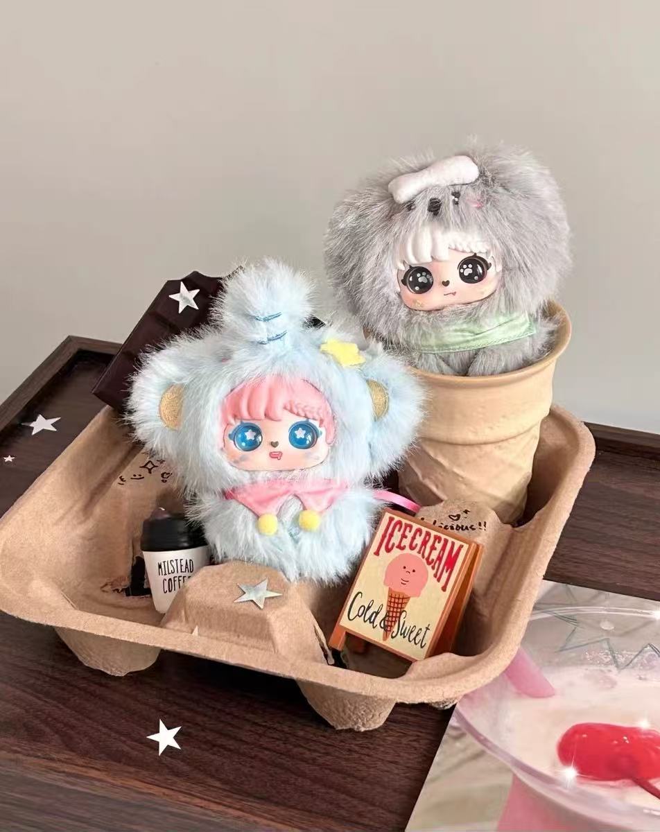 Sanmi Rabbit's Little Baby Hand in Hand Series Plush Blind Box