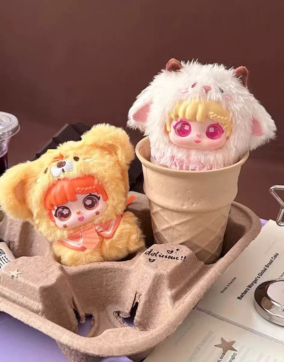 Sanmi Rabbit's Little Baby Hand in Hand Series Plush Blind Box