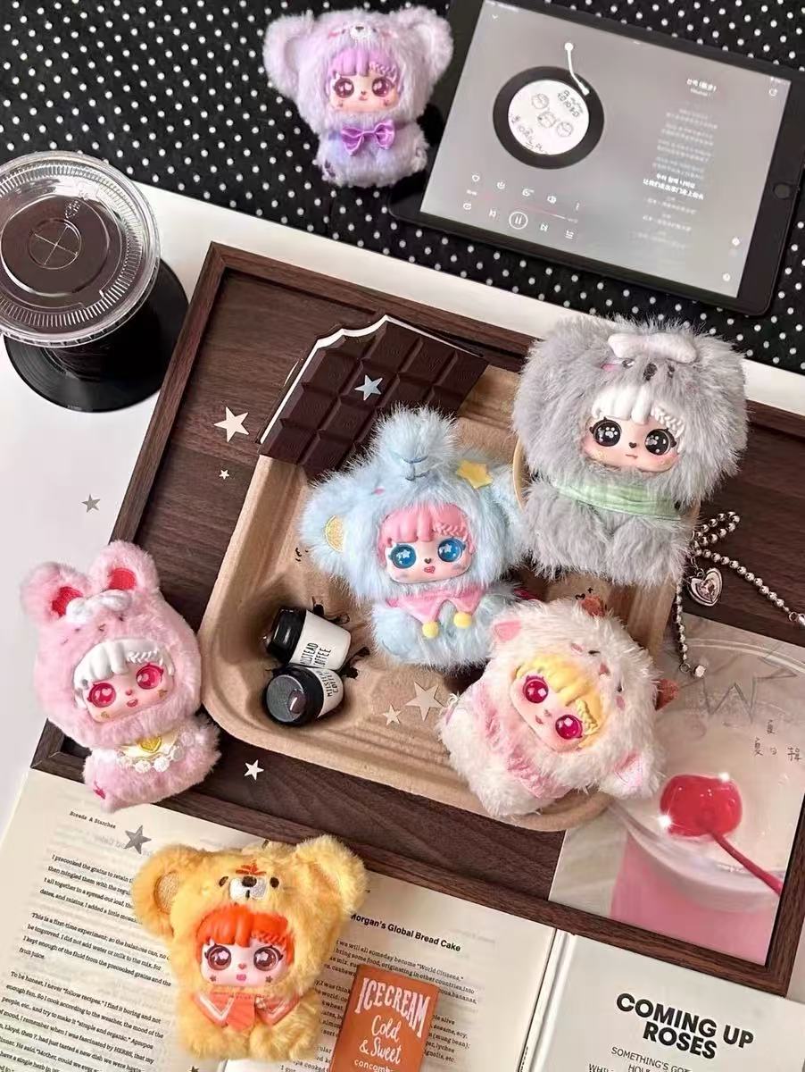 Sanmi Rabbit's Little Baby Hand in Hand Series Plush Blind Box