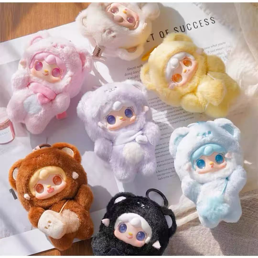 Yooki Plush Vinyl Blind Box - Take a Bite of the Bear