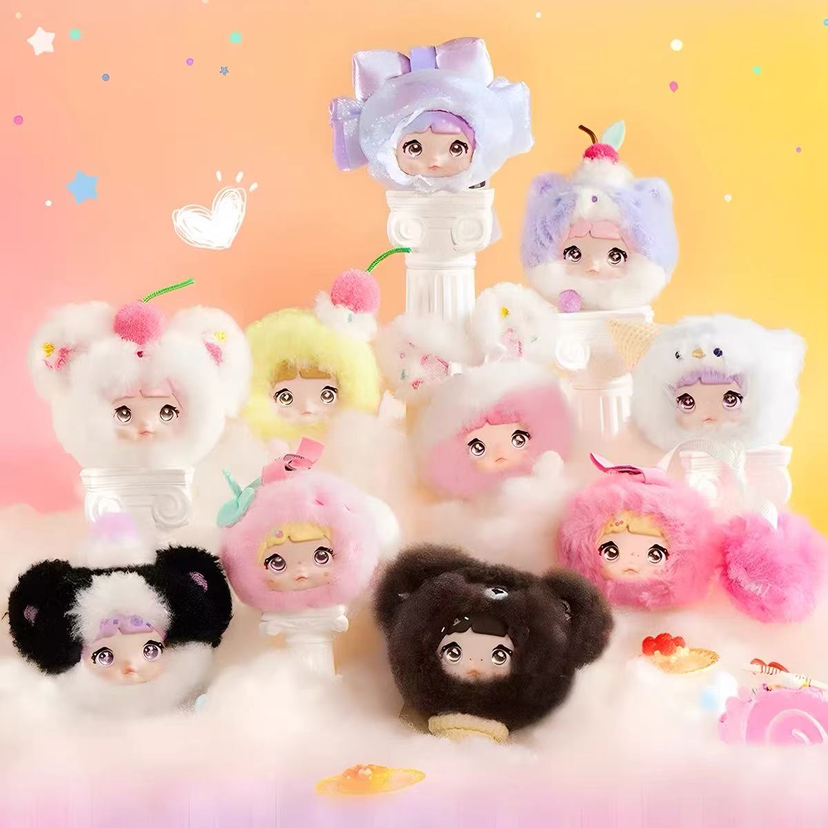 Nommi Glutinous Rice 100% Sweetness Series Plush Blind Box【HiToys】
