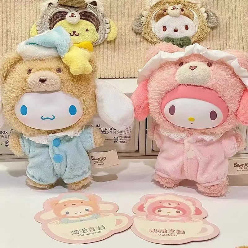 Sanrio Characters Latte Baby Plush Doll Series Blind Box【TOP TOY】