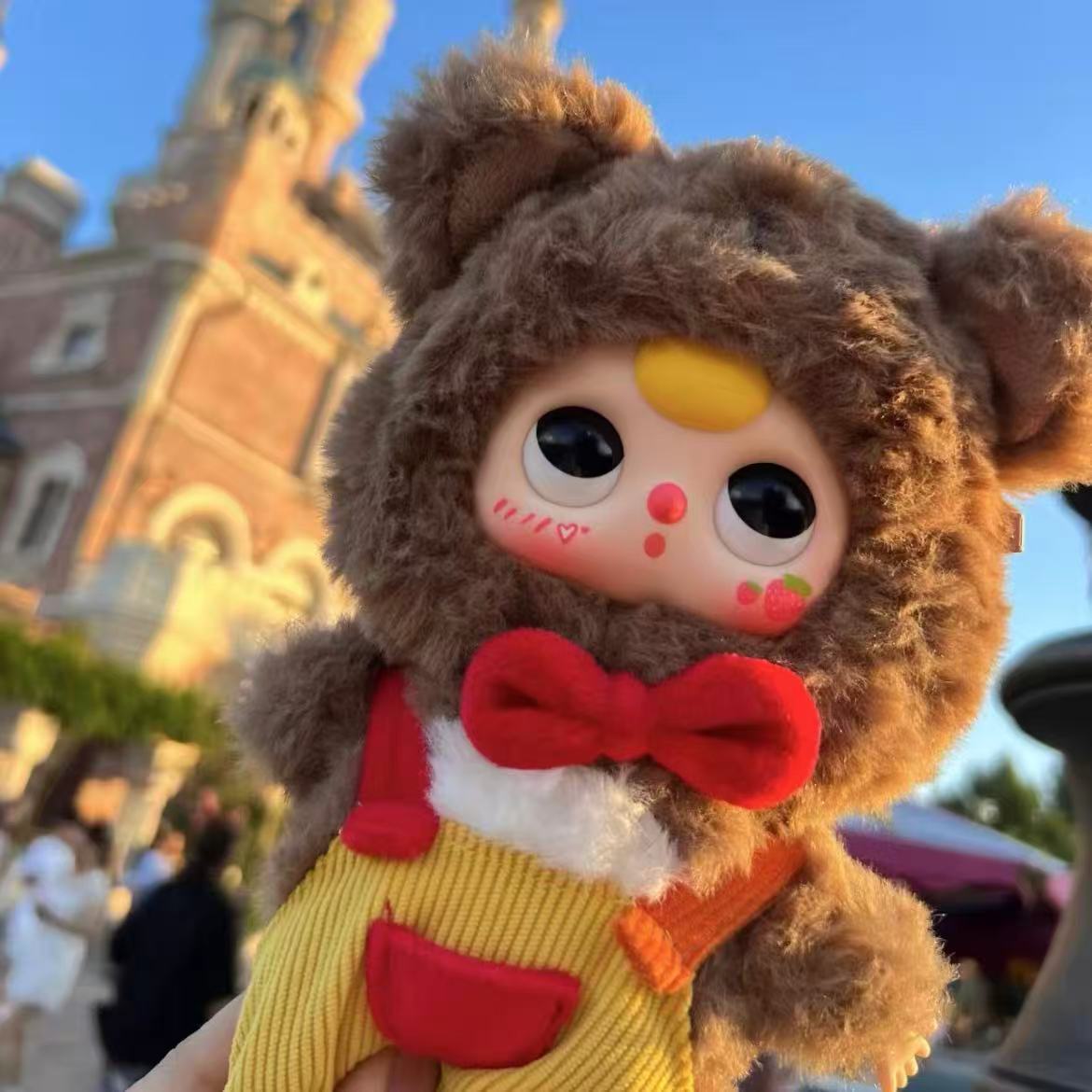 Baby Three Big Cute Plush Pendent Blind Box