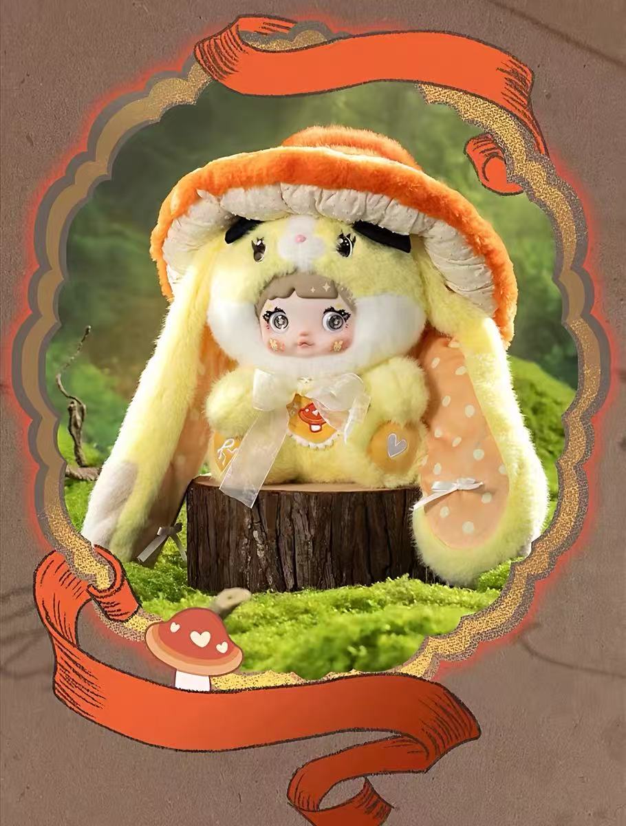 Nommi 400%-V2 Mushroom Hat Plush Blind Box【HiToys】
