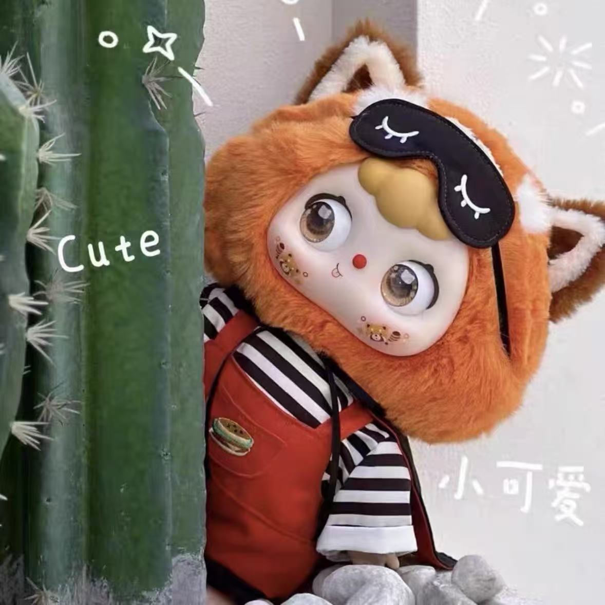 DOUBAO 400% Disappearing Burger Plush Series Blind Box(Upgraded Version)