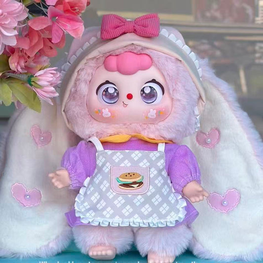 DOUBAO 400% Disappearing Burger Plush Series Blind Box(Upgraded Version)