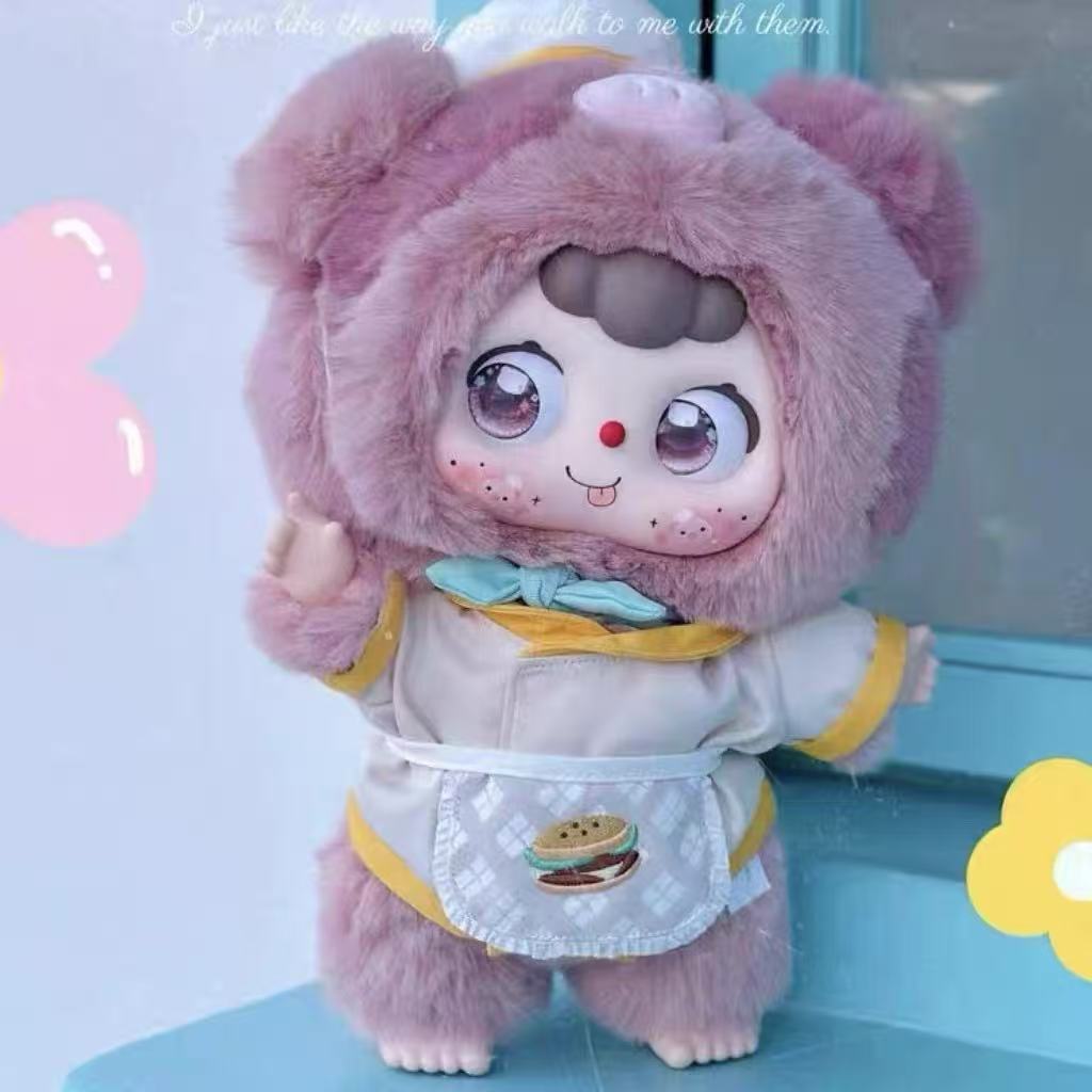 DOUBAO 400% Disappearing Burger Plush Series Blind Box(Upgraded Version)