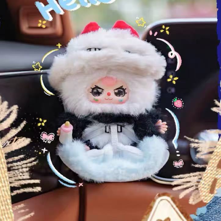 Baby Three Vehicle mounted Baby Plush toy doll