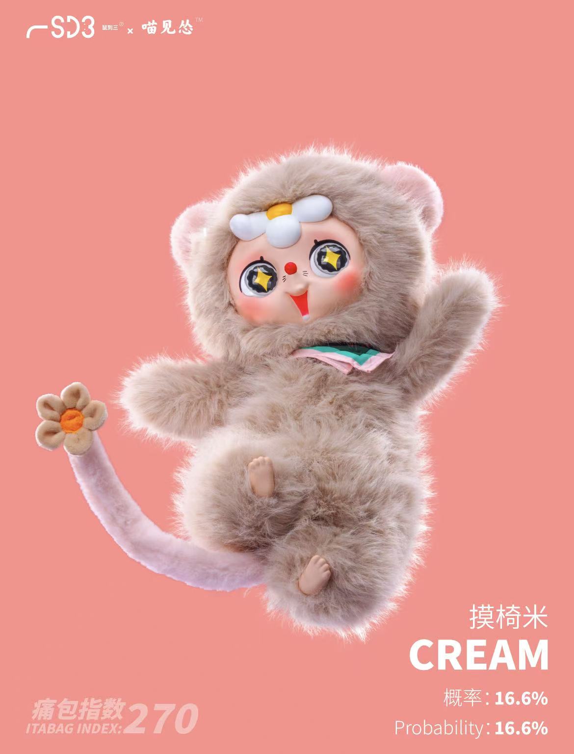 Moodeverse 600% Plush toy bag doll