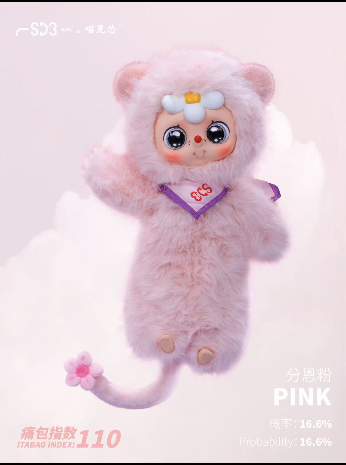 Moodeverse 600% Plush toy bag doll