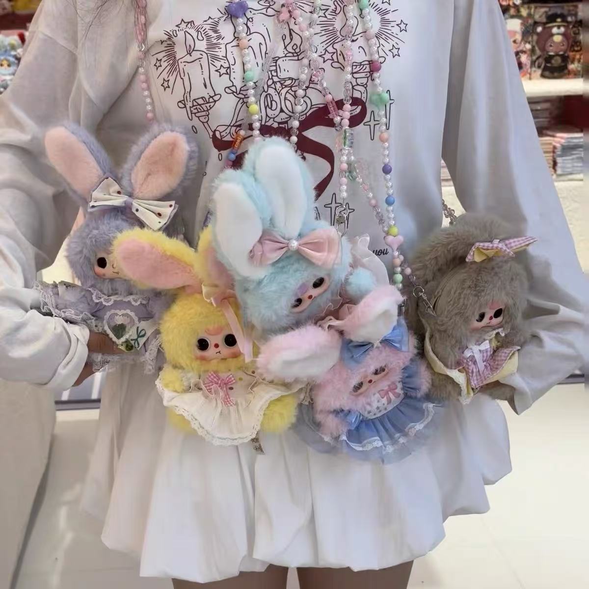 Baby Three-Macchiato Mini Sac Lapin Boite Mystere