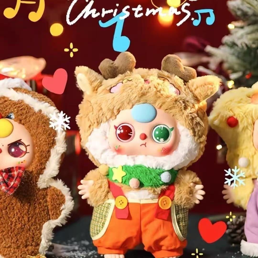 Baby Three Christmas 400% Plush toy doll