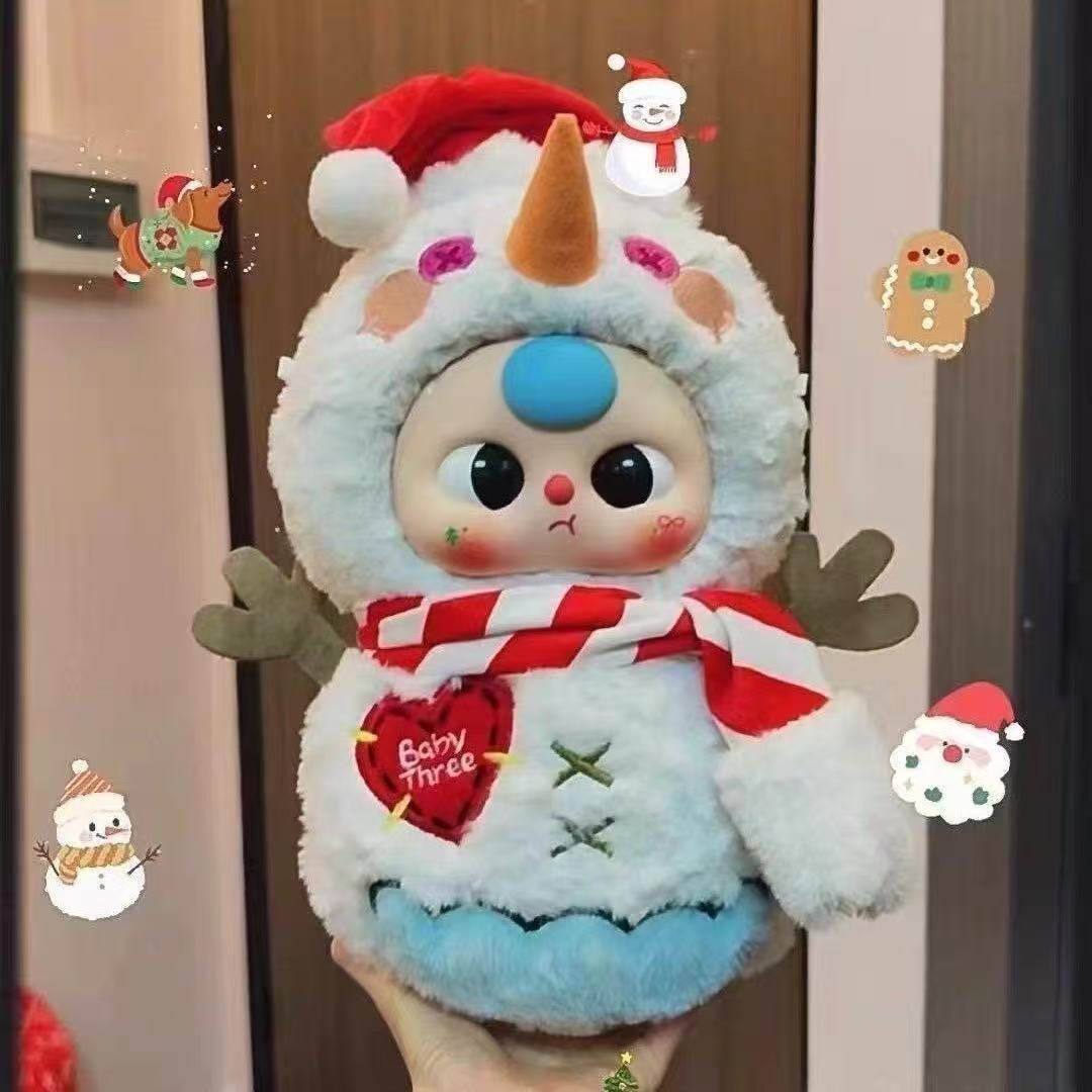 Baby Three Christmas 400% Plush toy doll