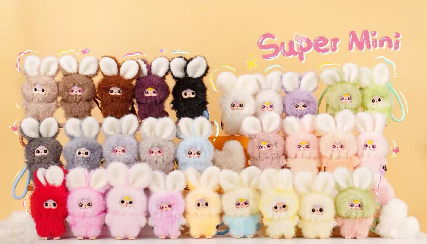 Baby Three- Super Mini Bunny Surprise Plush Series Blind Box