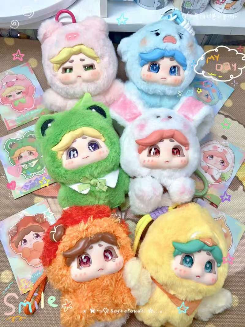 <BUY 3 OPEN 4>LUOLUO Childhood Plush Blind Box