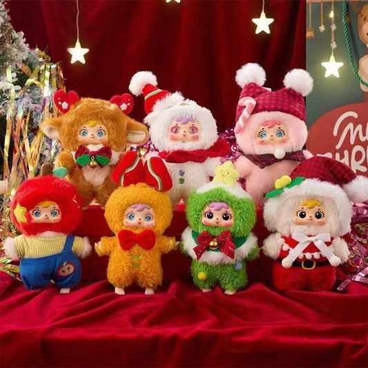 <BUY 3 OPEN 4>Samuel Merry Christmas Good Night Plush Blind Box