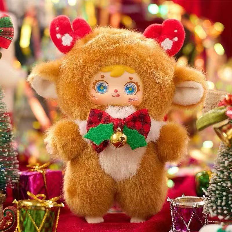 <BUY 3 OPEN 4>Samuel Merry Christmas Good Night Plush Blind Box