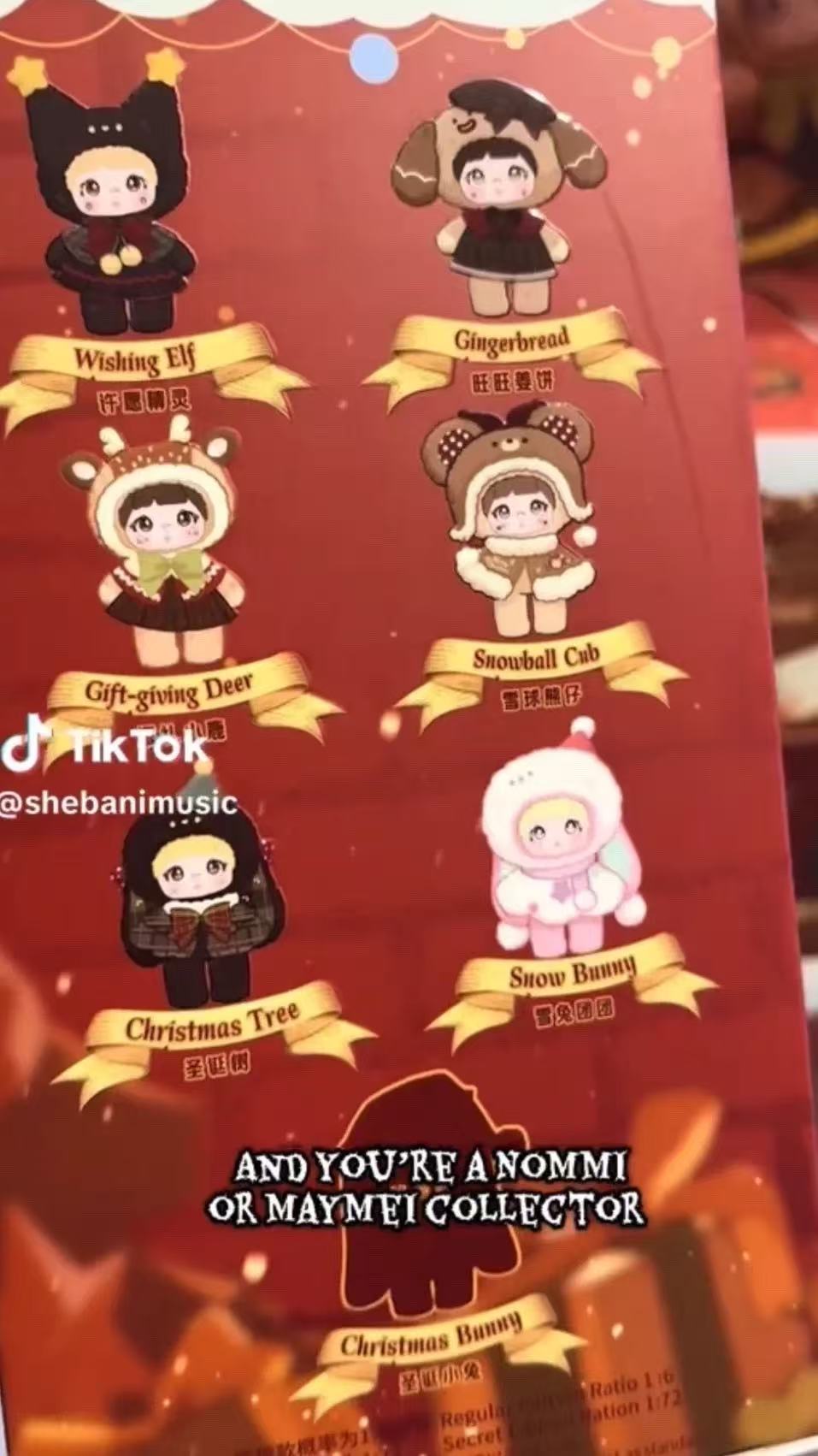 Nommi Magical Christmas Eve Series Plush Blind Box