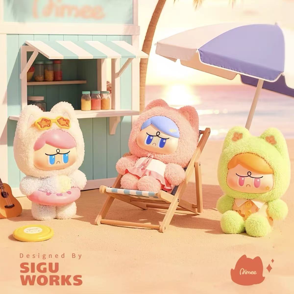 AngryAimee Summer Music Festival Vinyl Face Plush Blind Box